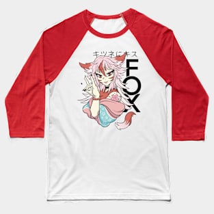 Kitsune Baseball T-Shirt